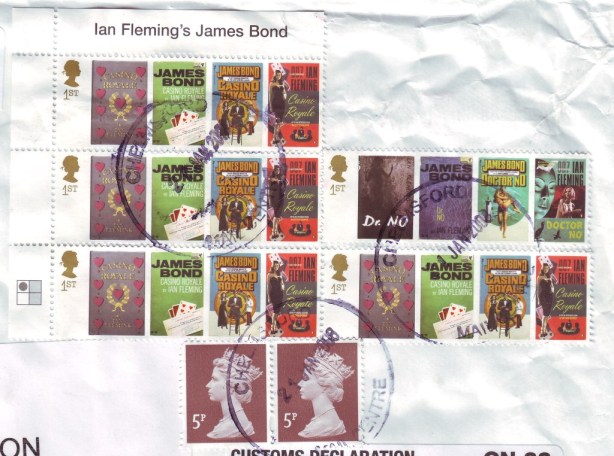 James Bond Stamps