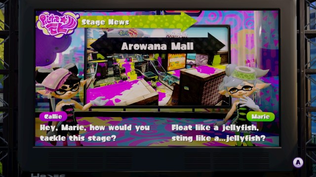 WiiU Splatoon Screenshot Squid Sisters